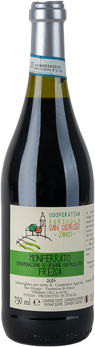Vino freisa azienda agricola san giorgio zanco alessandria