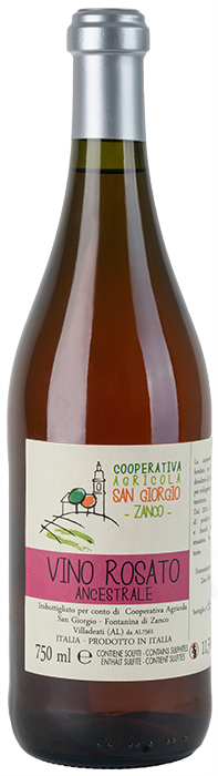 Vino rosato azienda agricola san giorgio zanco alessandria